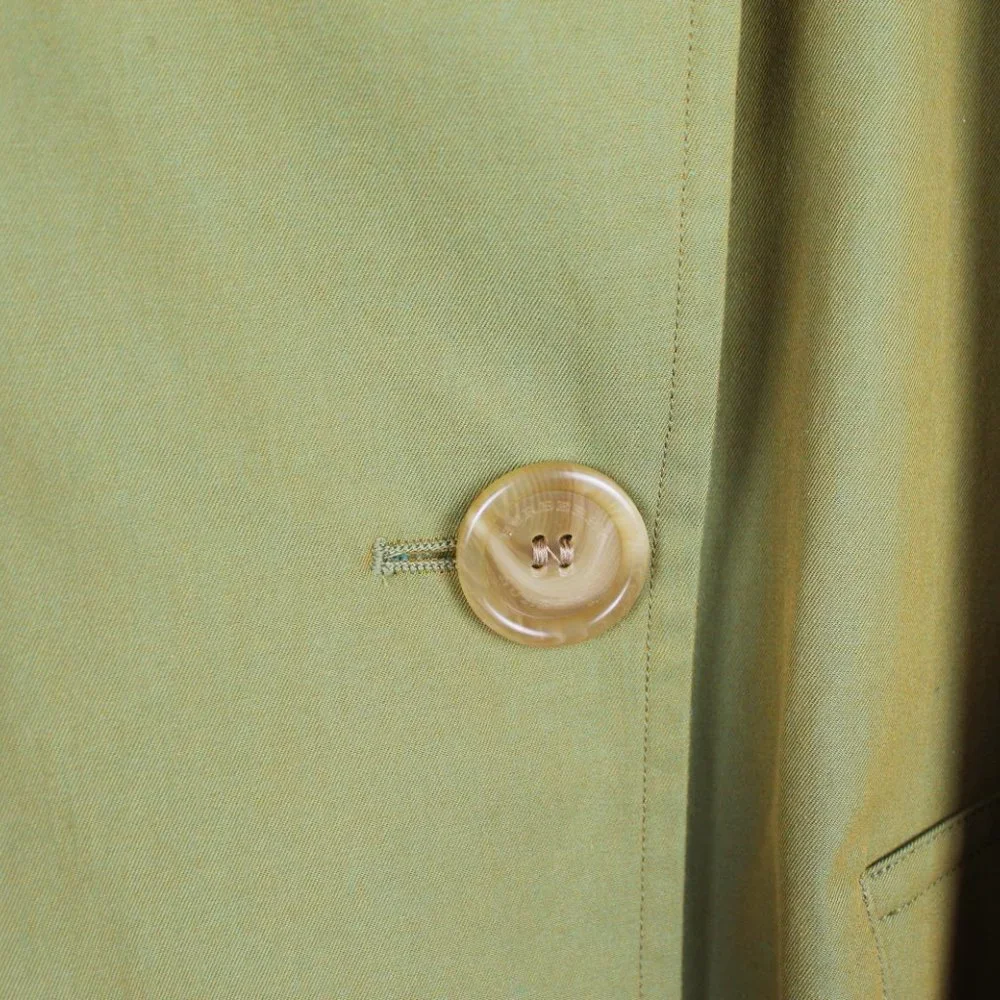 NWT Burberry Cotton Double Breasted Trench Coat, Belted, US 4 - Picture 15 of 16
